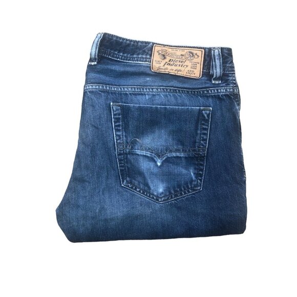 Vintage Diesel Jeans Size 36 VIKER Blue - Picture 3 of 6